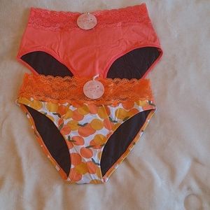 Women's period panties-lightly lined.
